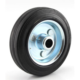 Rubber Wheel Metal RIM 75 mm