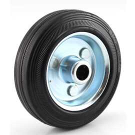 Rubber Wheel Metal RIM 160 mm