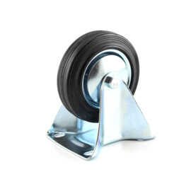 Fixed Castor Metal RIM 100 mm