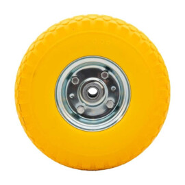 PU wheel 3.00-4 / 260 mm metal rim ball bearing