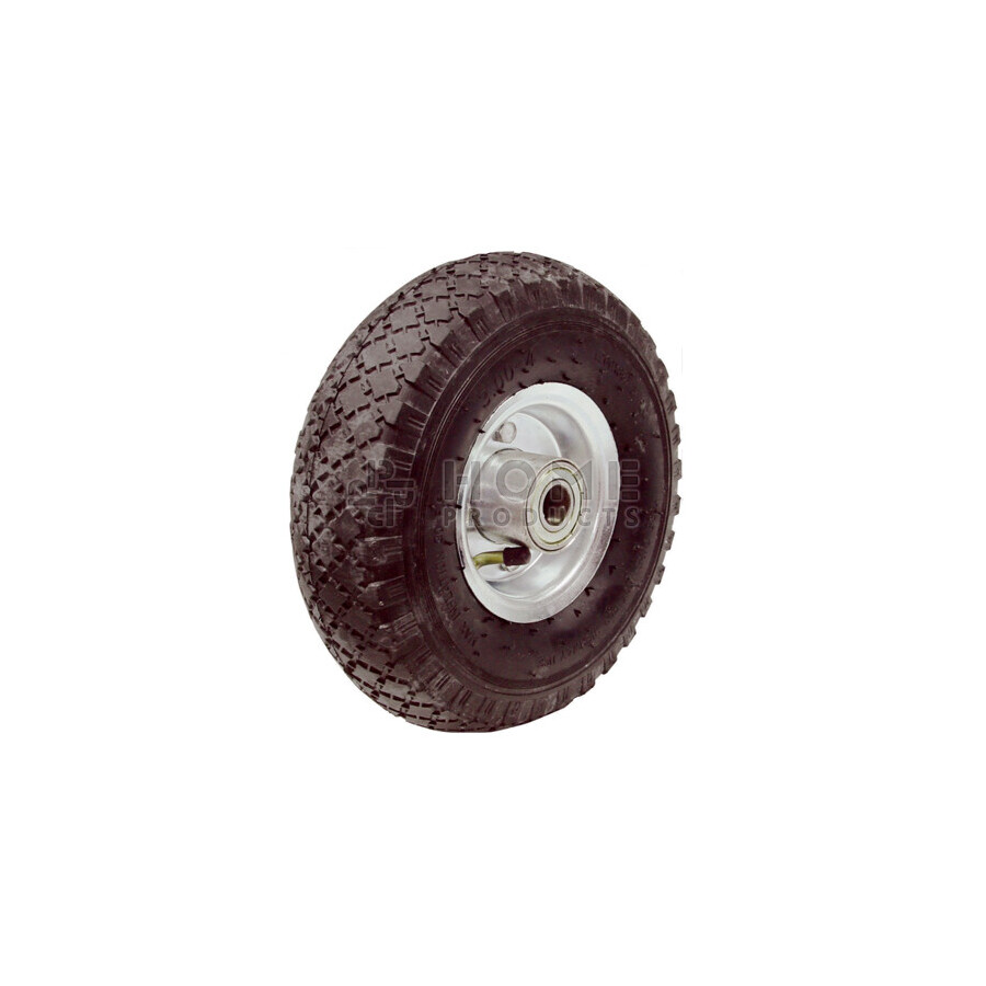 Complete wheel 3.00-4 / 260 mm metal core/ball bearing