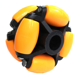 Multi-directional wheel with 8 rollers, 70 mm